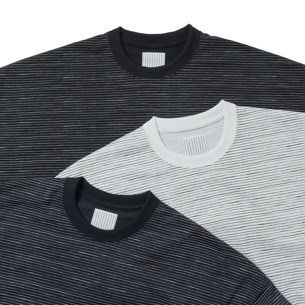 S.F.C (STRIPES FOR CREATIVE) SUPER BIG LS TEE (SIDE STRIPE TECH)