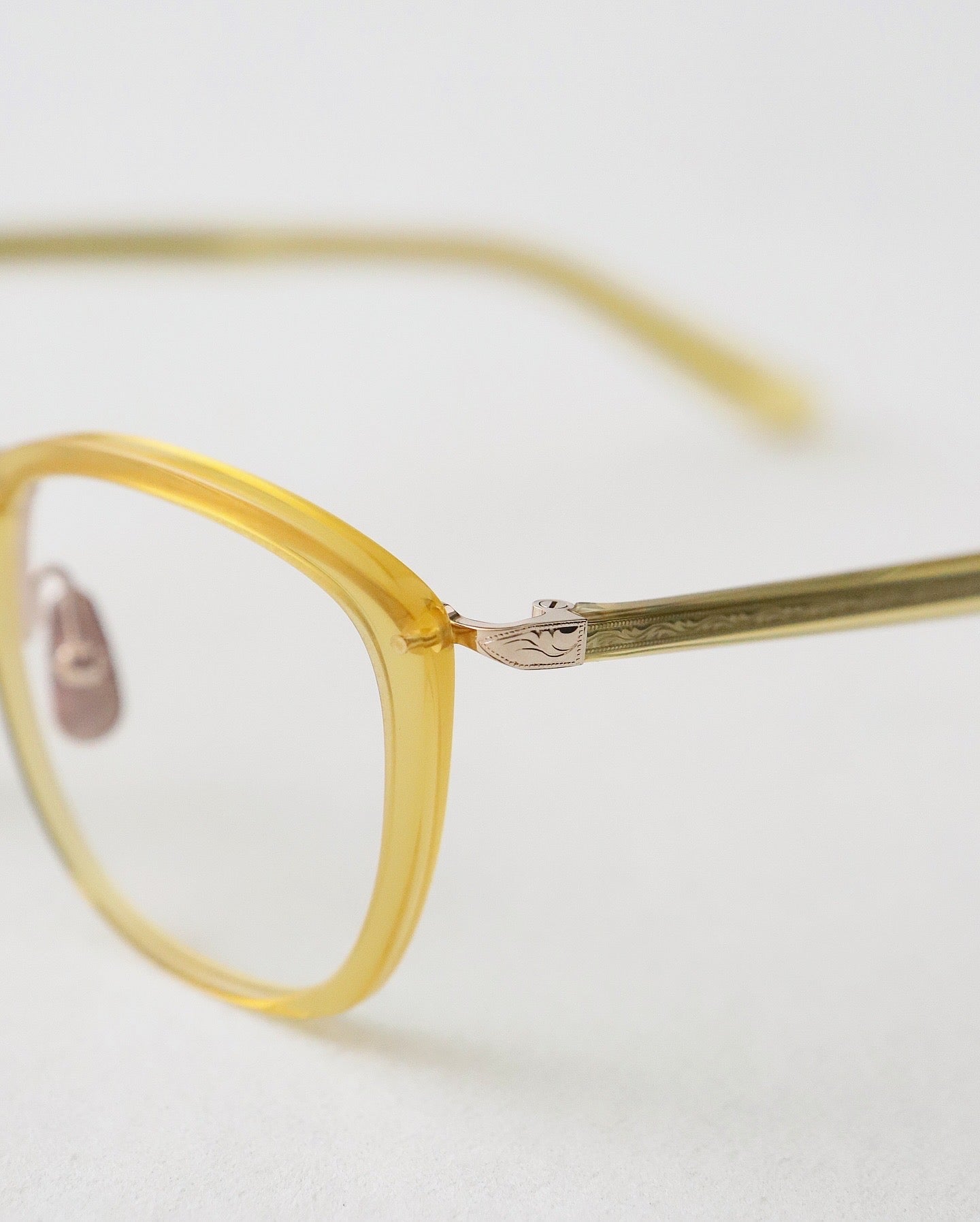 YELLOWS PLUS SUNGLASS JASTIN - Vintage Clear