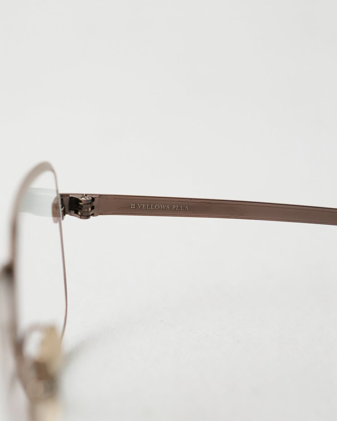 YELLOWS PLUS BARRIS EYEGLASS FRAME Dark Cooper
