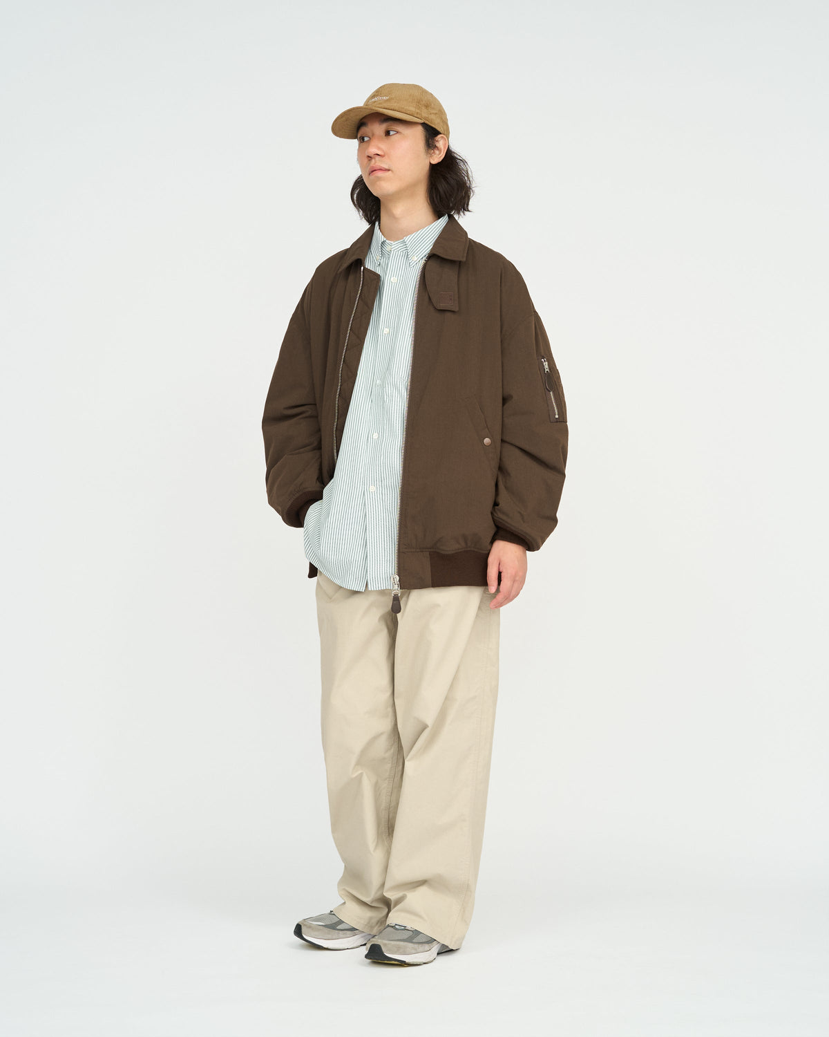 FreshService TACTICAL WOOL BOMBER JACKET