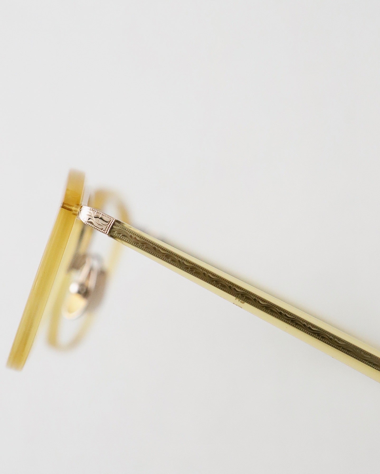 YELLOWS PLUS SUNGLASS JASTIN - Vintage Clear