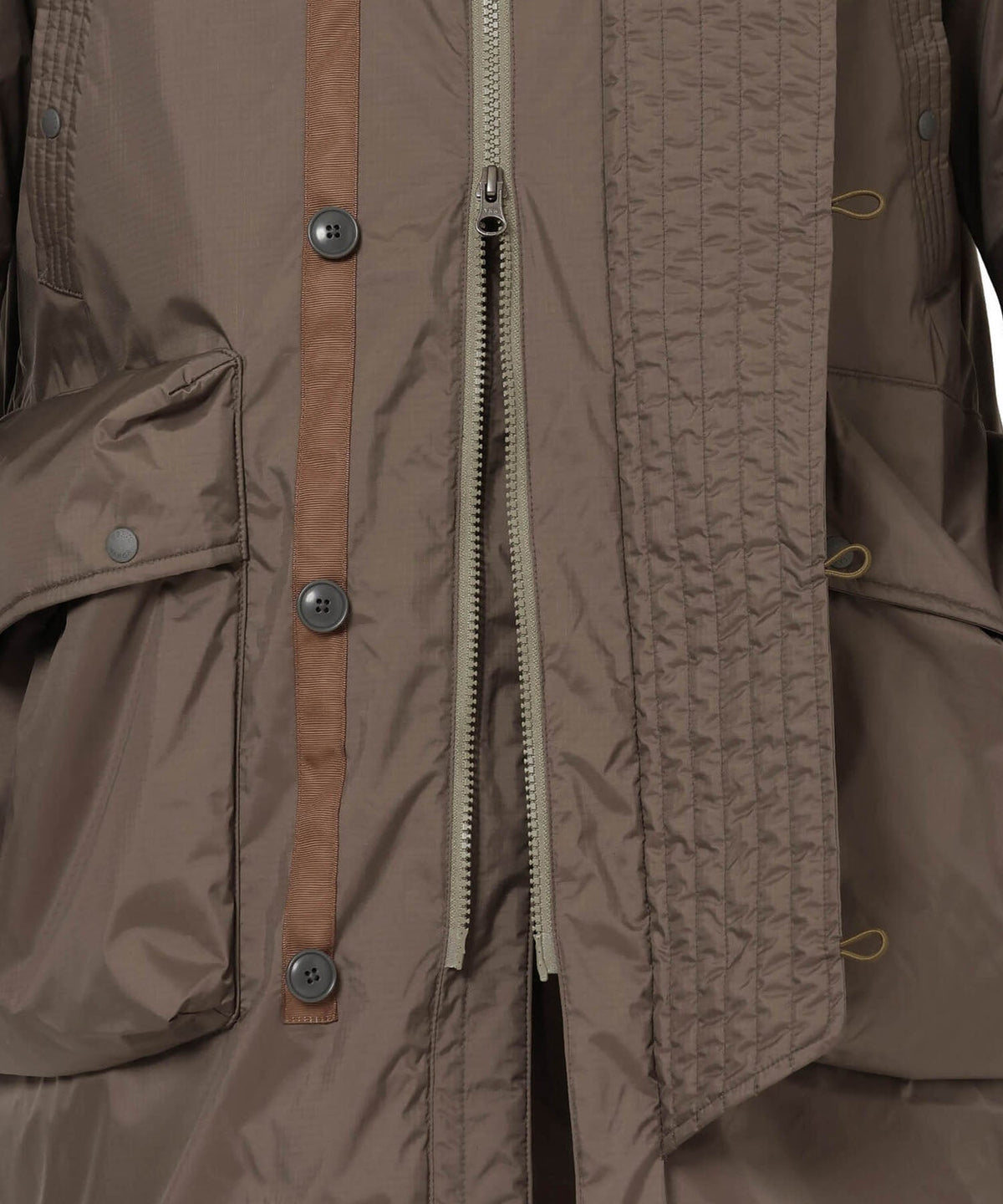 NANGA AURORA TEX DOWN FIELD HALF COAT