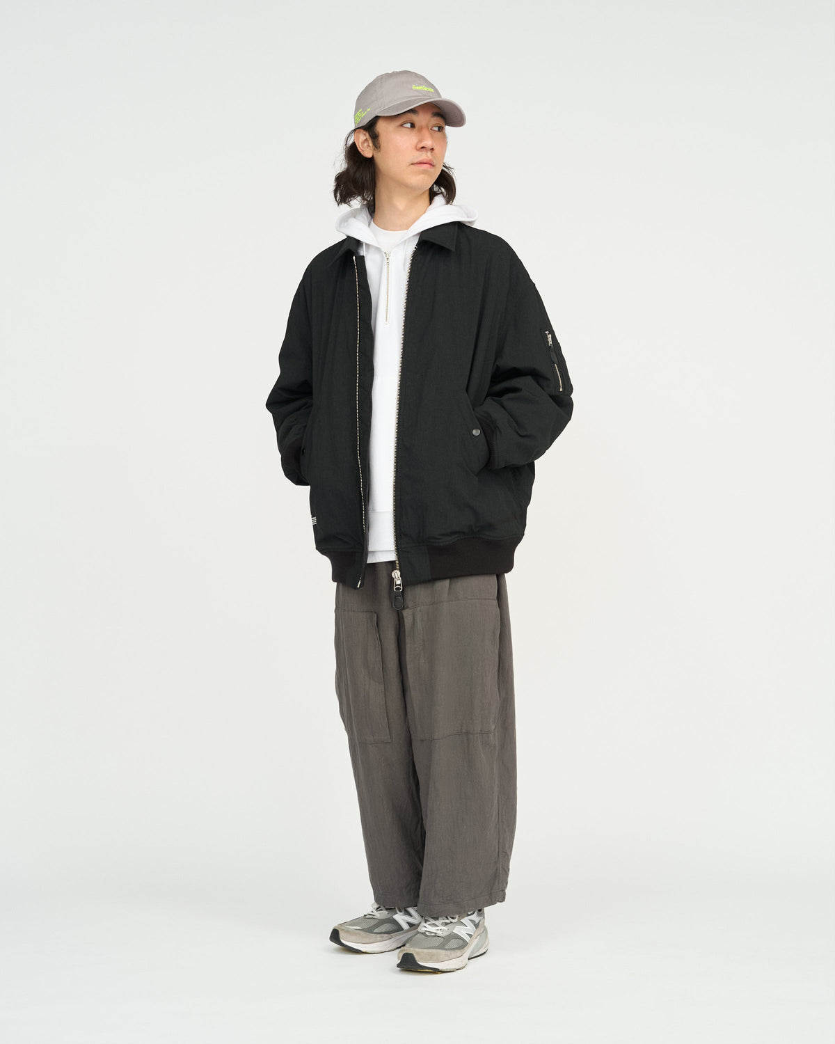 FreshService TACTICAL WOOL BOMBER JACKET
