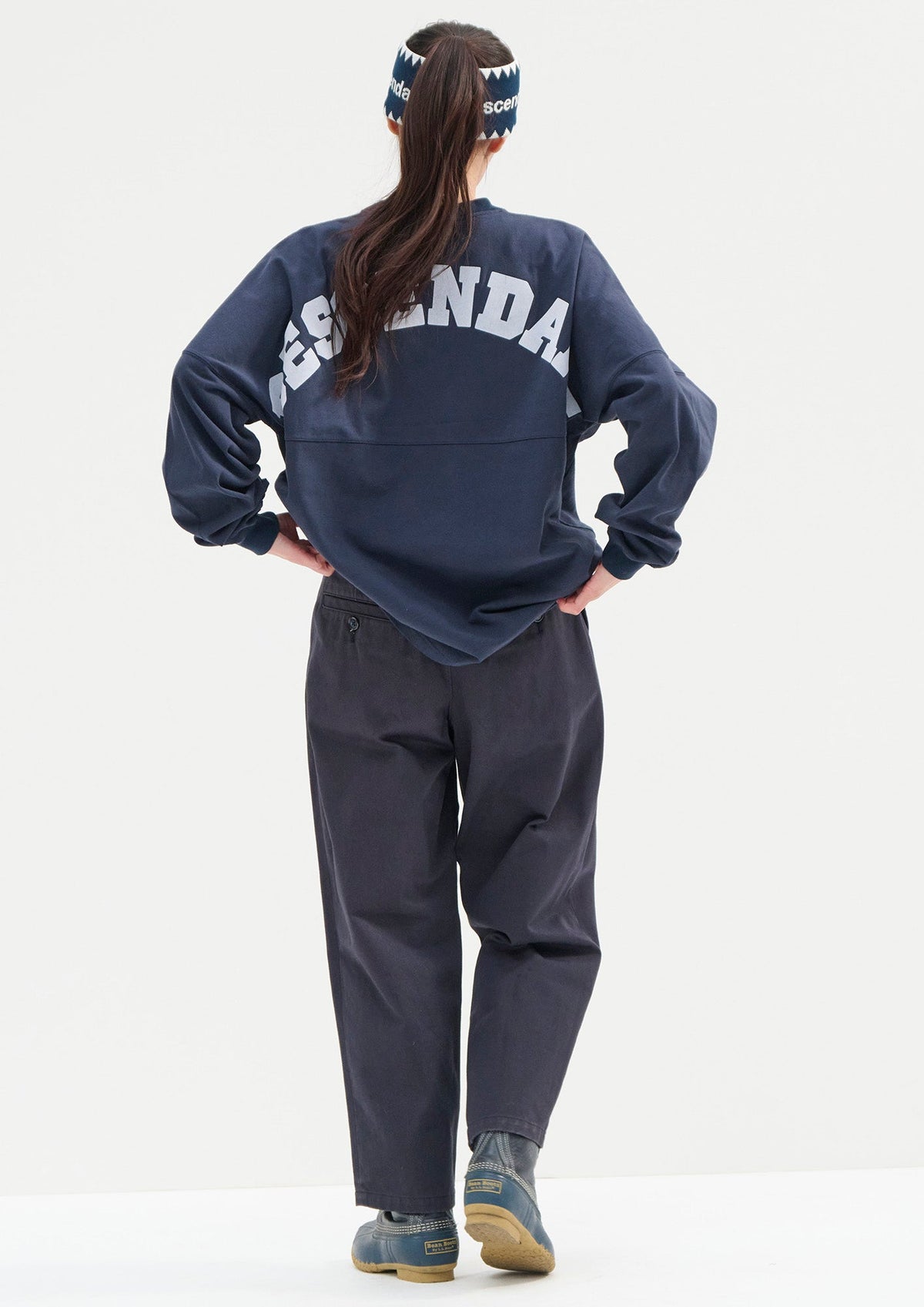 DESCENDANT DC-3 ORGANIC COTTON TWILL TROUSERS