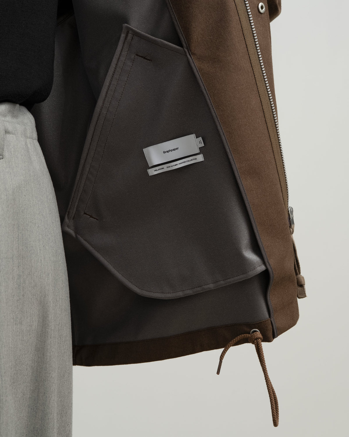 Graphpaper Fine Wool Saxony Field Parka
