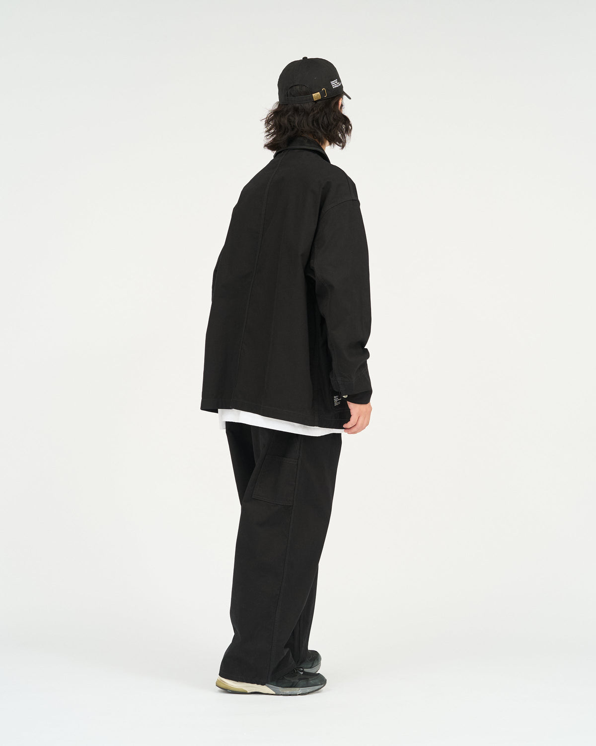 FreshService COTTON CANVAS LEATHER COLLAR WORK JACKET