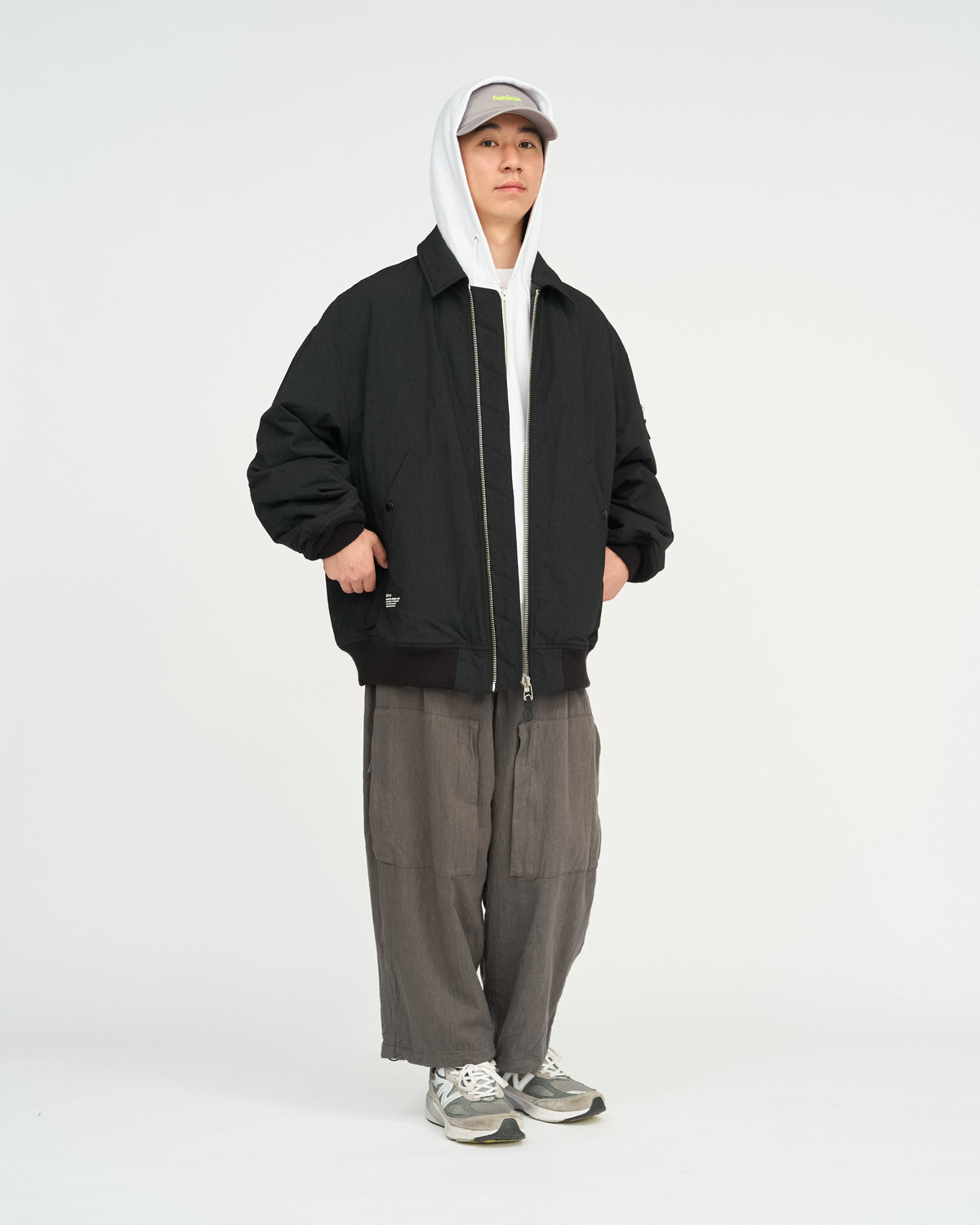 FreshService TACTICAL WOOL BOMBER JACKET
