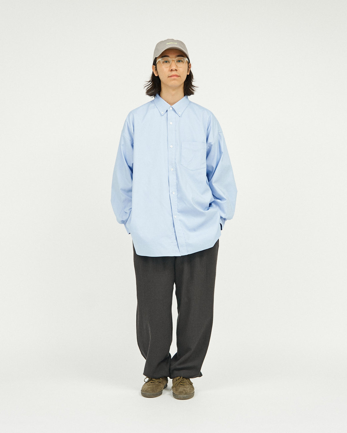 FreshService DRY OXFORD CORPORATE L/S B.D. SHIRT