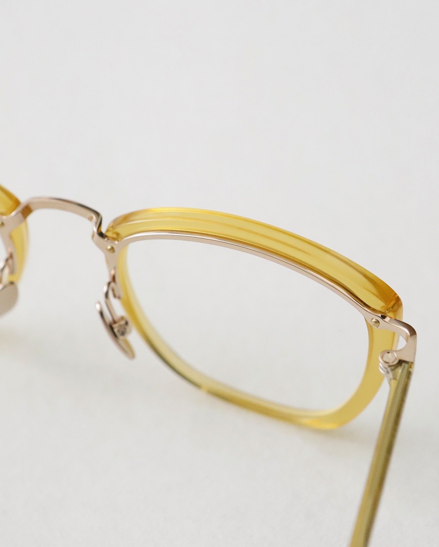 YELLOWS PLUS SUNGLASS JASTIN - Vintage Clear