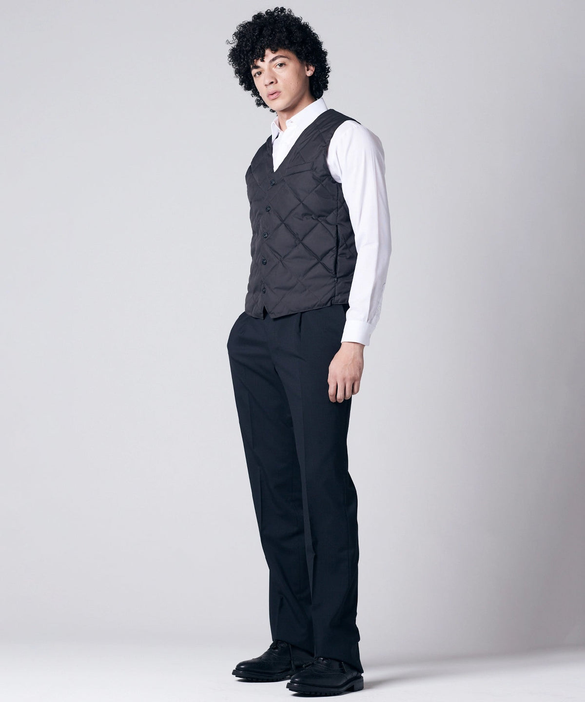 TAION City Line Reversible Single-Button Down Vest