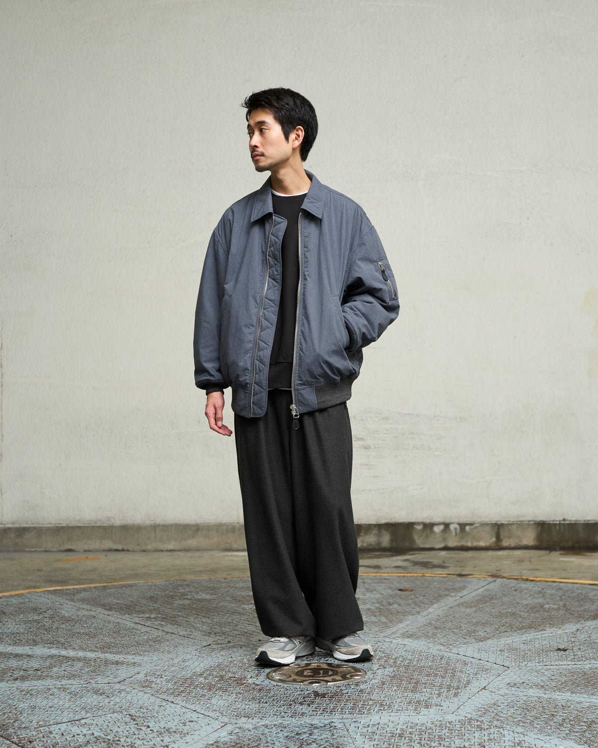 FreshService TACTICAL WOOL BOMBER JACKET