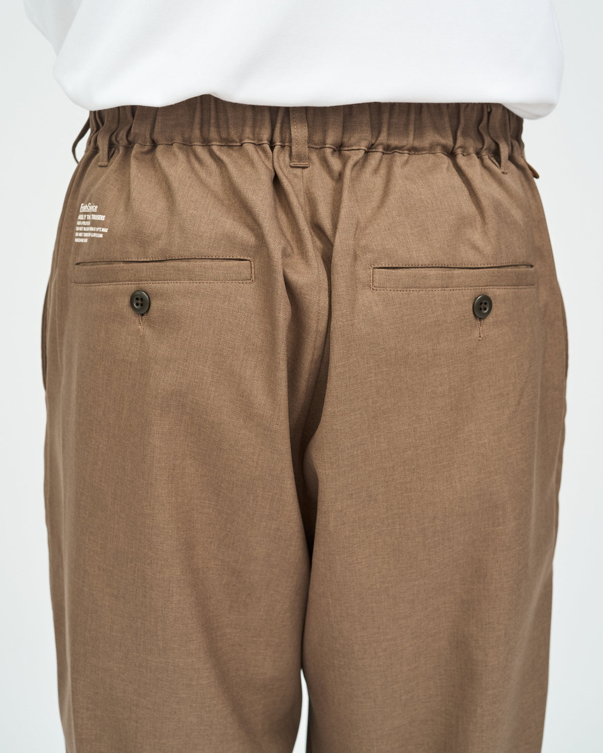 FreshService WOOLY TWILL TROUSERS