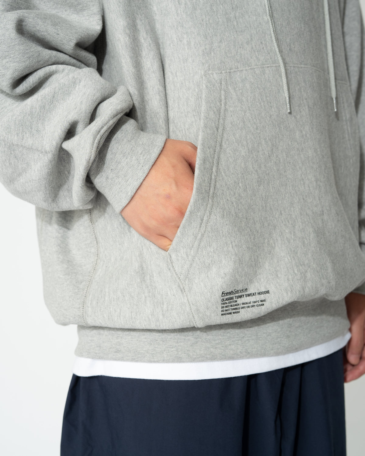 FreshService CLASSIC TERRY SWEAT HOODIE