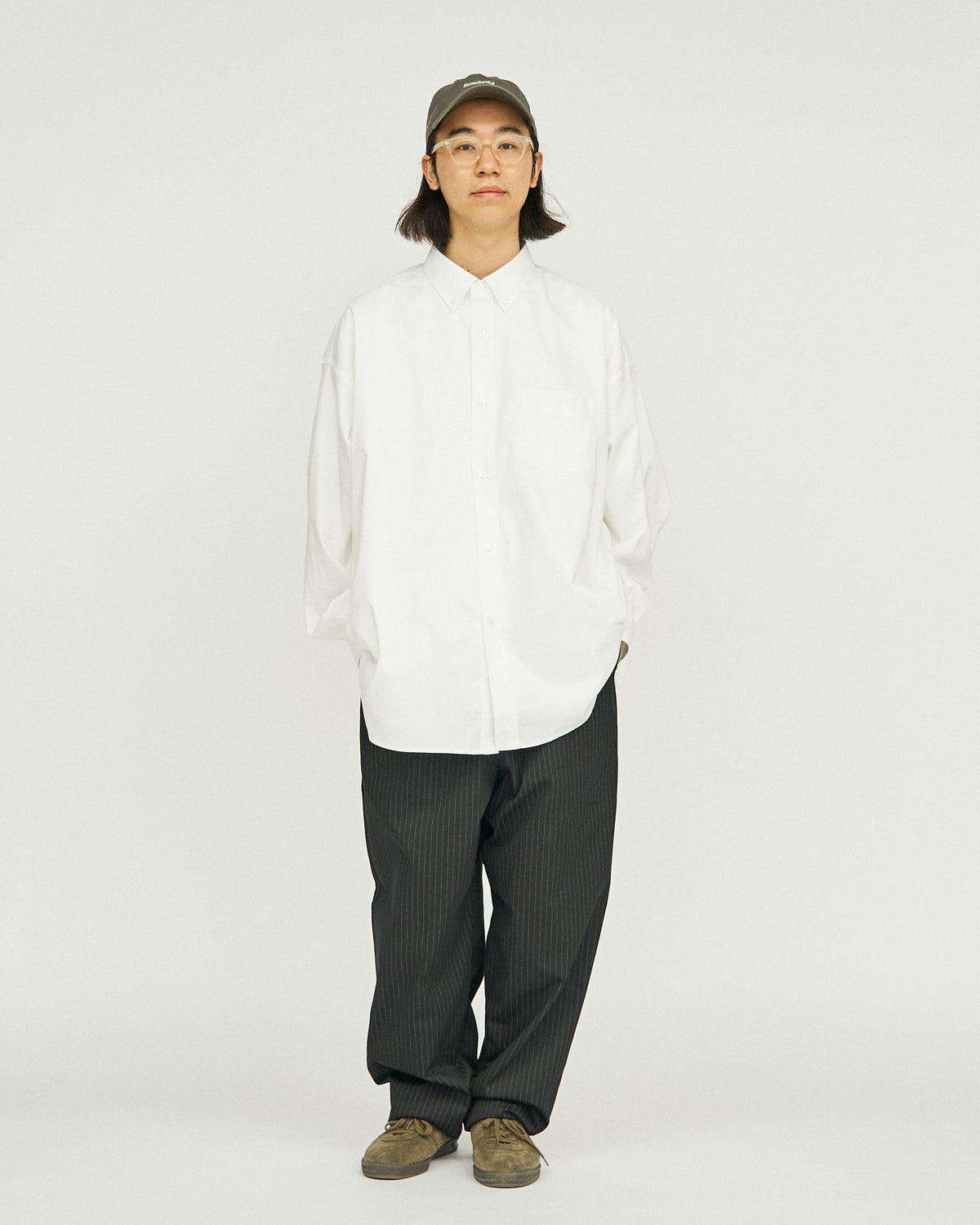 FreshService DRY OXFORD CORPORATE L/S B.D. SHIRT