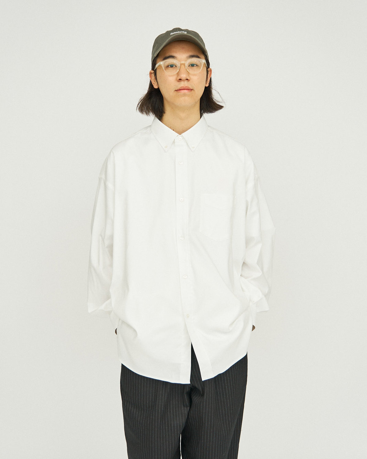 FreshService DRY OXFORD CORPORATE L/S B.D. SHIRT