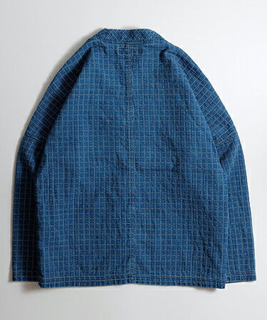 FDMTL SASHIKO CARDIGAN 3YR WASH