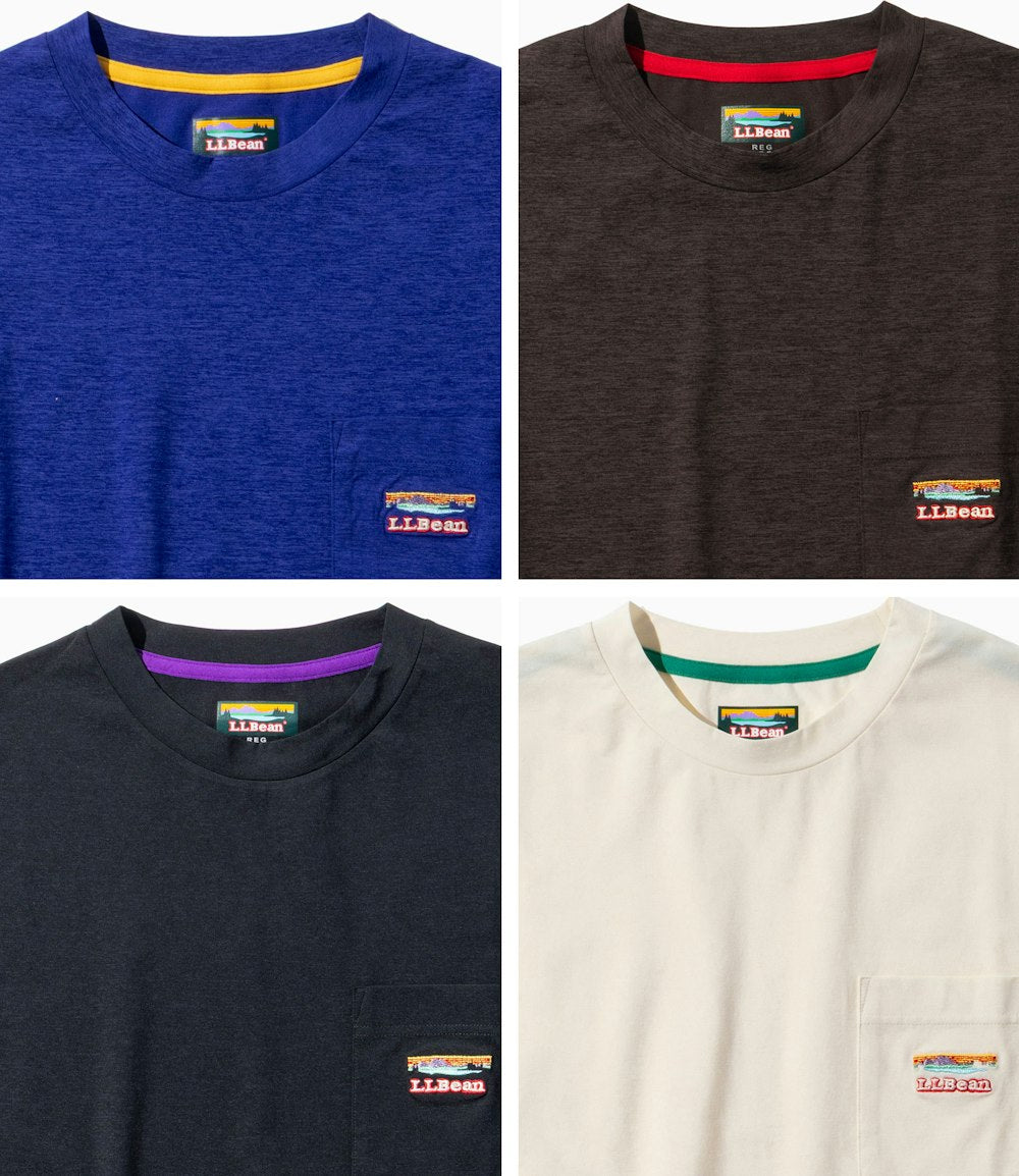 L.L.Bean JAPAN EDITION Carmel Short-Sleeve Pocket Tee