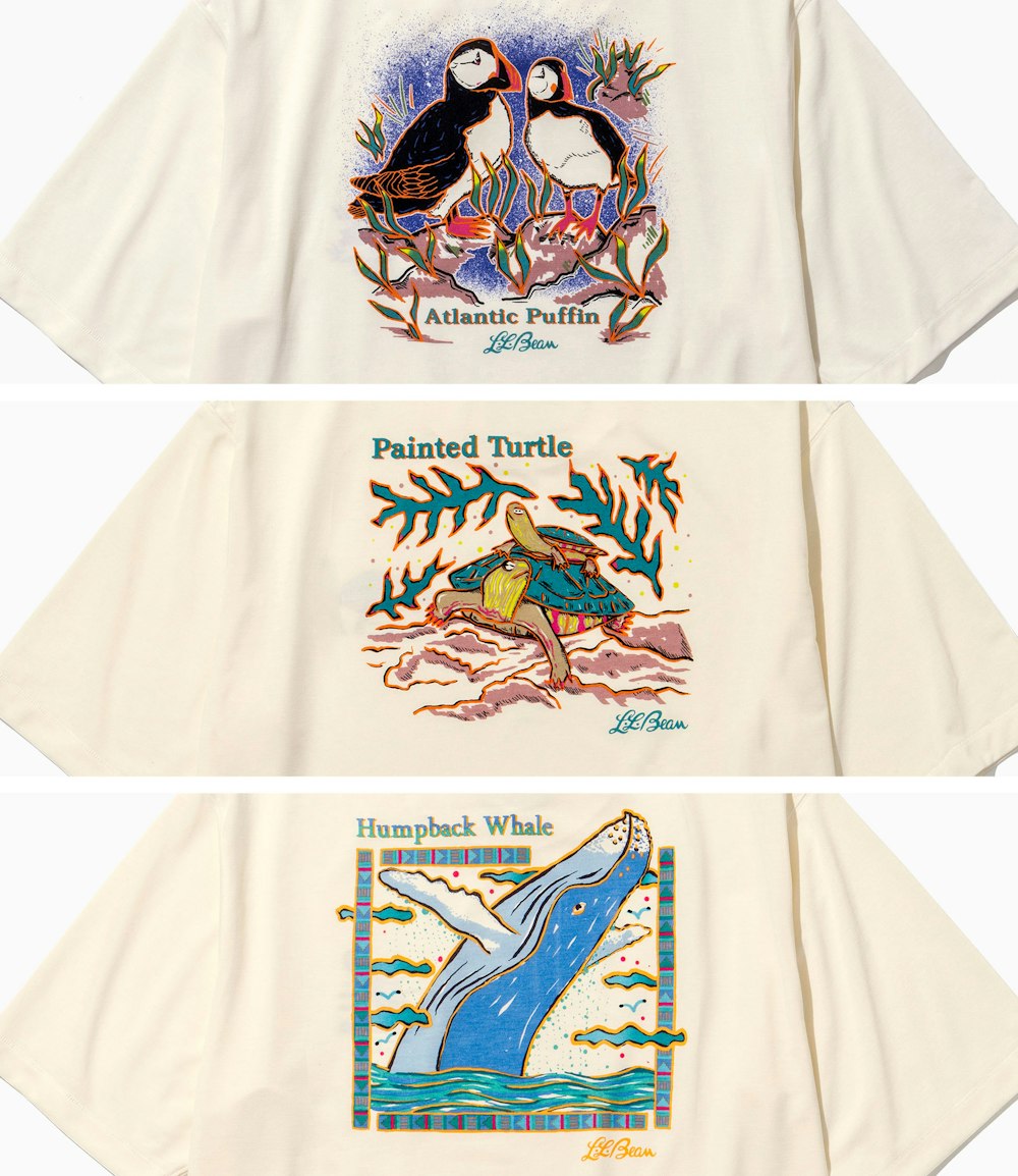 L.L.Bean JAPAN EDITION Dover Foxcroft Short-Sleeve Tee