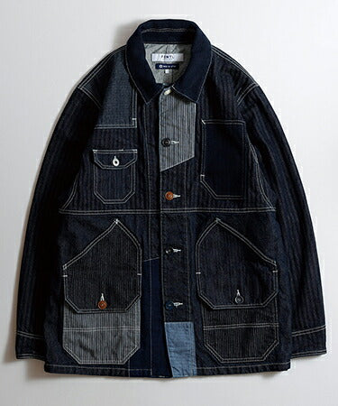 FDMTL COVERALL JACKET RINSE