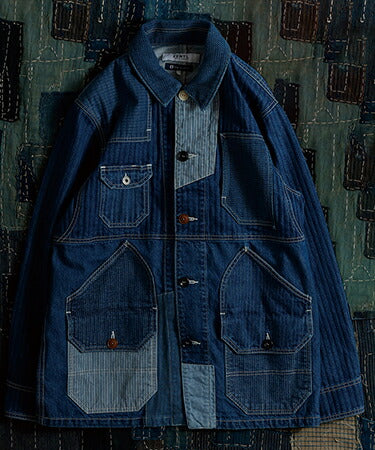 FDMTL COVERALL JACKET 3YR WASH