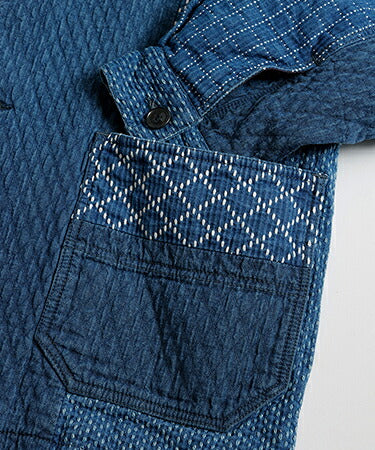 FDMTL PATCHWORK SPORT JACKET 3YR WASH