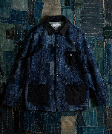 FDMTL JACQUARD BORO COVERALL RINSE