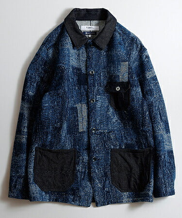 FDMTL JACQUARD BORO COVERALL RINSE