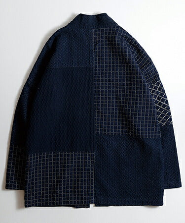 FDMTL PATCHWORK HAORI JACKET RINSE