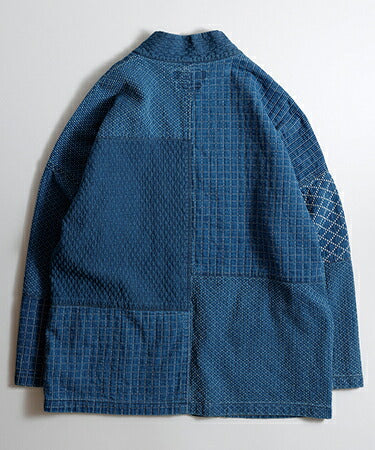 FDMTL PATCHWORK HAORI JACKET 3YR WASH