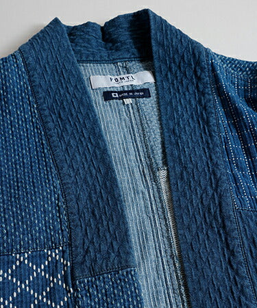 FDMTL PATCHWORK HAORI JACKET 3YR WASH