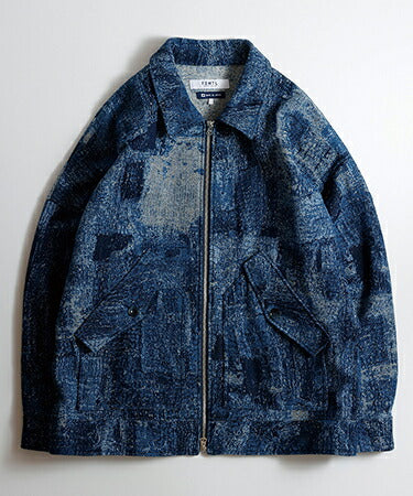 FDMTL JACQUARD BORO BLOUSON RINSE