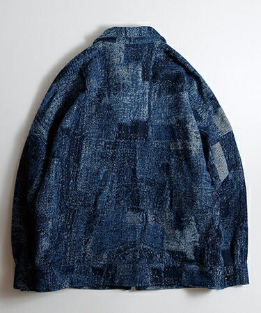 FDMTL JACQUARD BORO BLOUSON RINSE