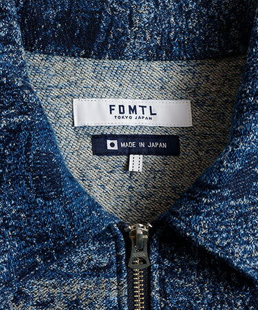 FDMTL JACQUARD BORO BLOUSON RINSE