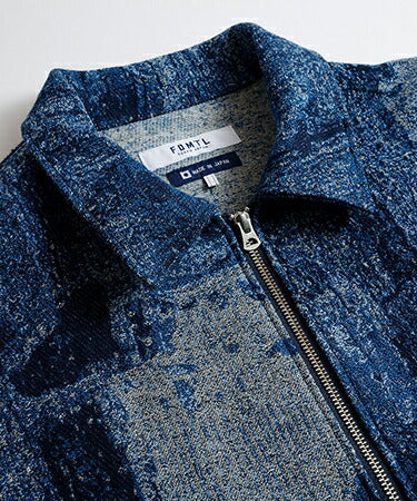 FDMTL JACQUARD BORO BLOUSON RINSE