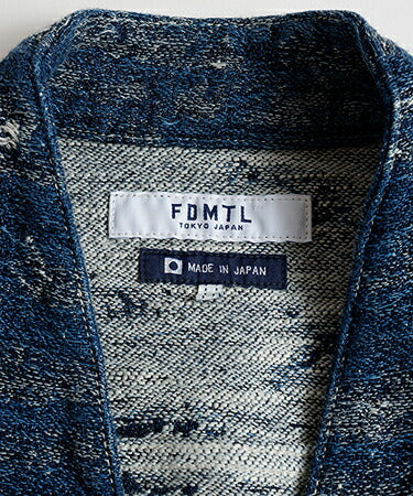 FDMTL DENIM HAORI JACKET 5YR WASH