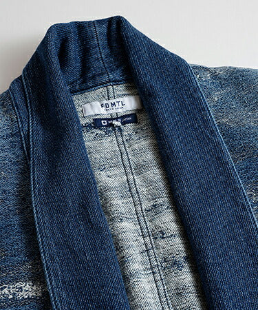 FDMTL JACQUARD DENIM HAORI 2YR WASH