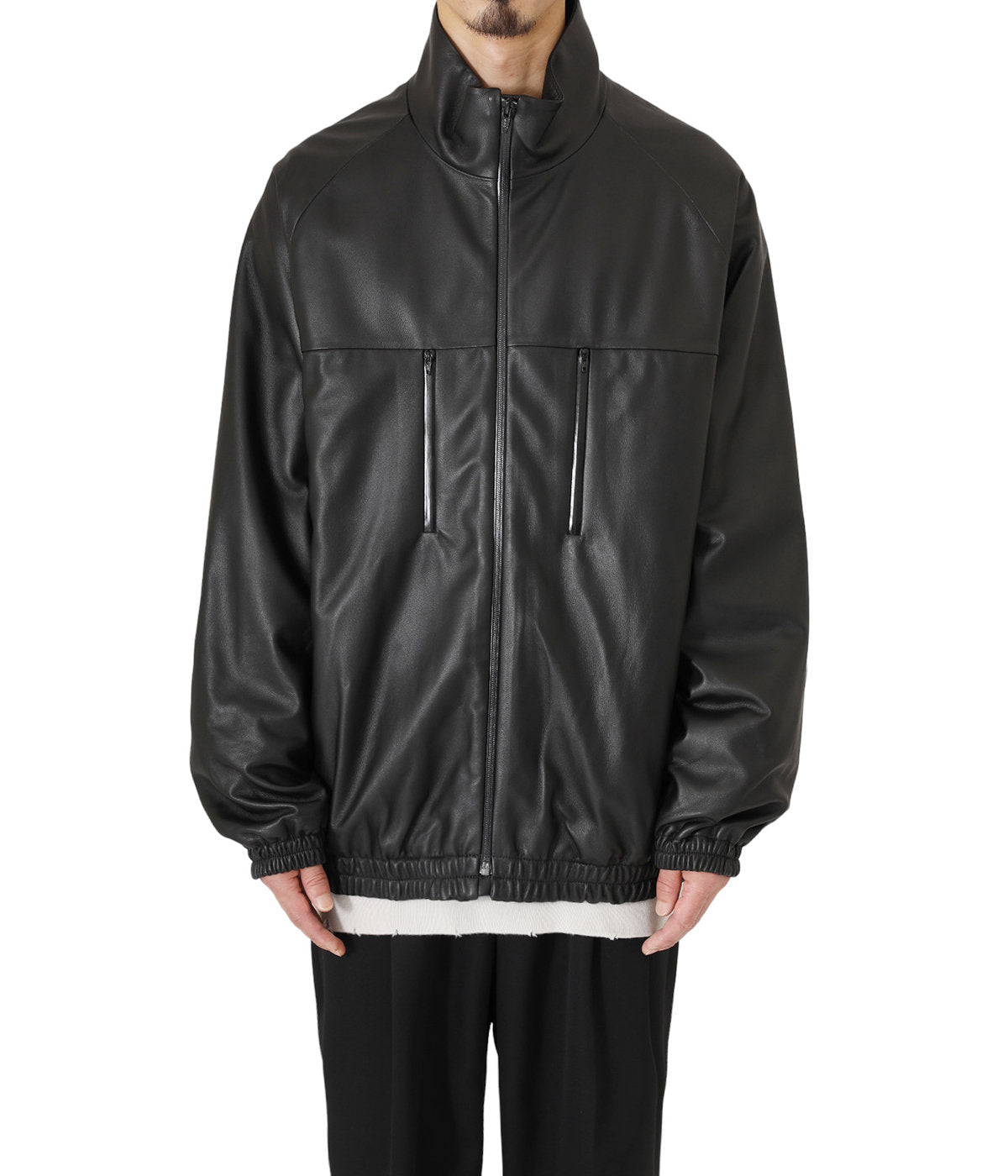 stein LEATHER WINDBREAKER JACKET – unexpected store