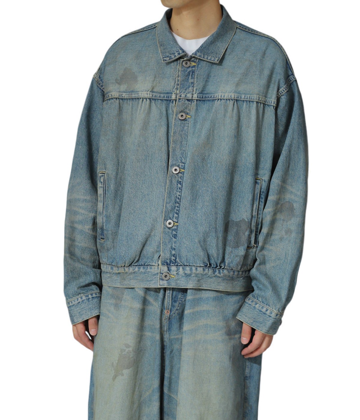 refomed OLD MAN DENIM JACKET “USED”