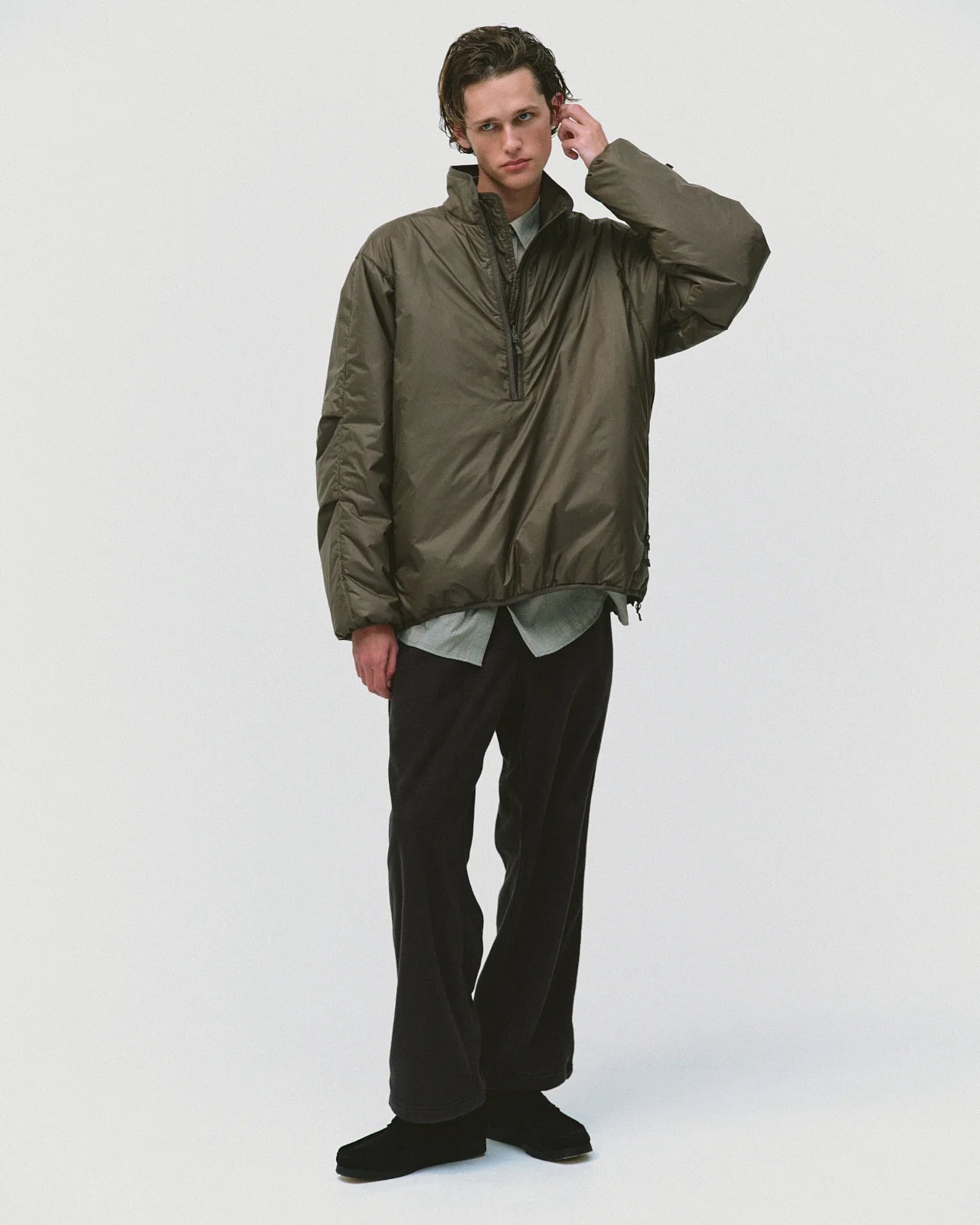 DAIWA PIER39 TECH REVERSIBLE PULLOVER PUFF JACKET