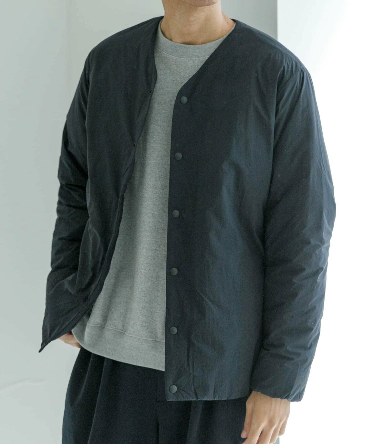 NANGA × URBAN RESEARCH AURORA No Collar Down Blouson