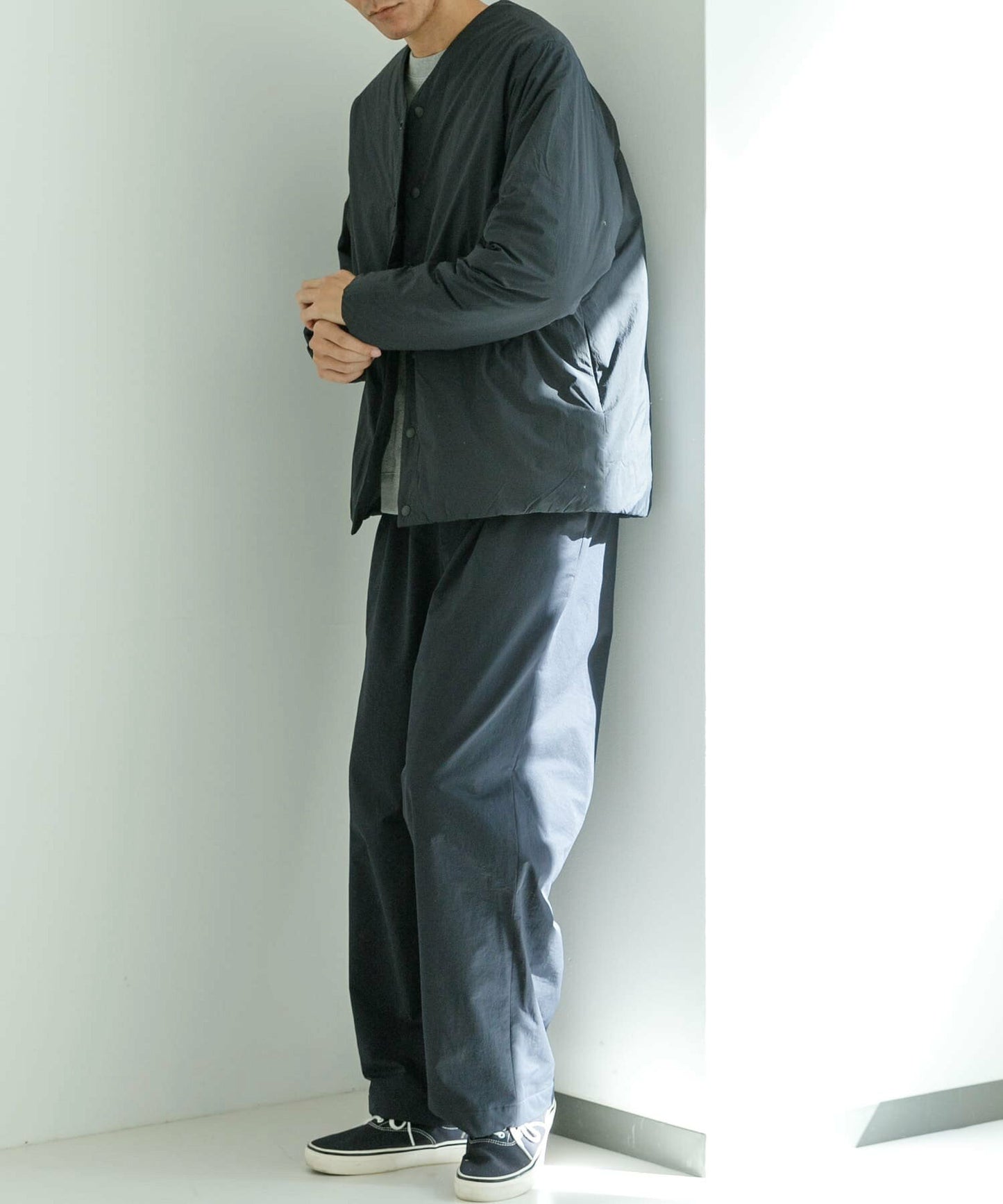 NANGA × URBAN RESEARCH AURORA No Collar Down Blouson