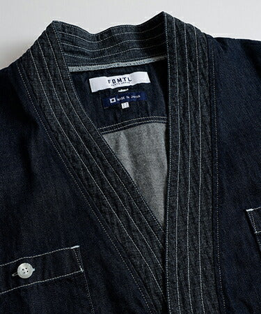 FDMTL DENIM HAORI SHIRT RINSE