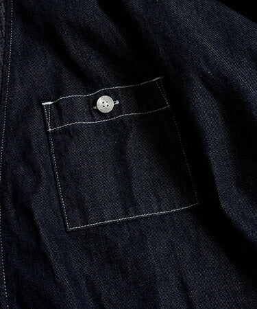 FDMTL DENIM HAORI SHIRT RINSE