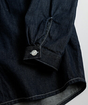 FDMTL DENIM HAORI SHIRT RINSE