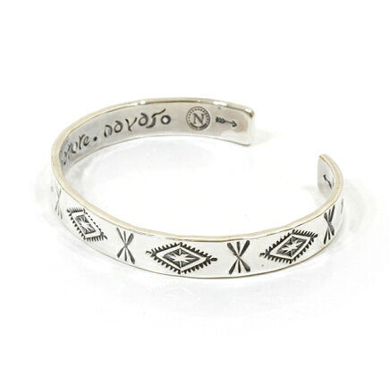 NORTH WORKS Inside Message Bangle TYPE Navajo N-217