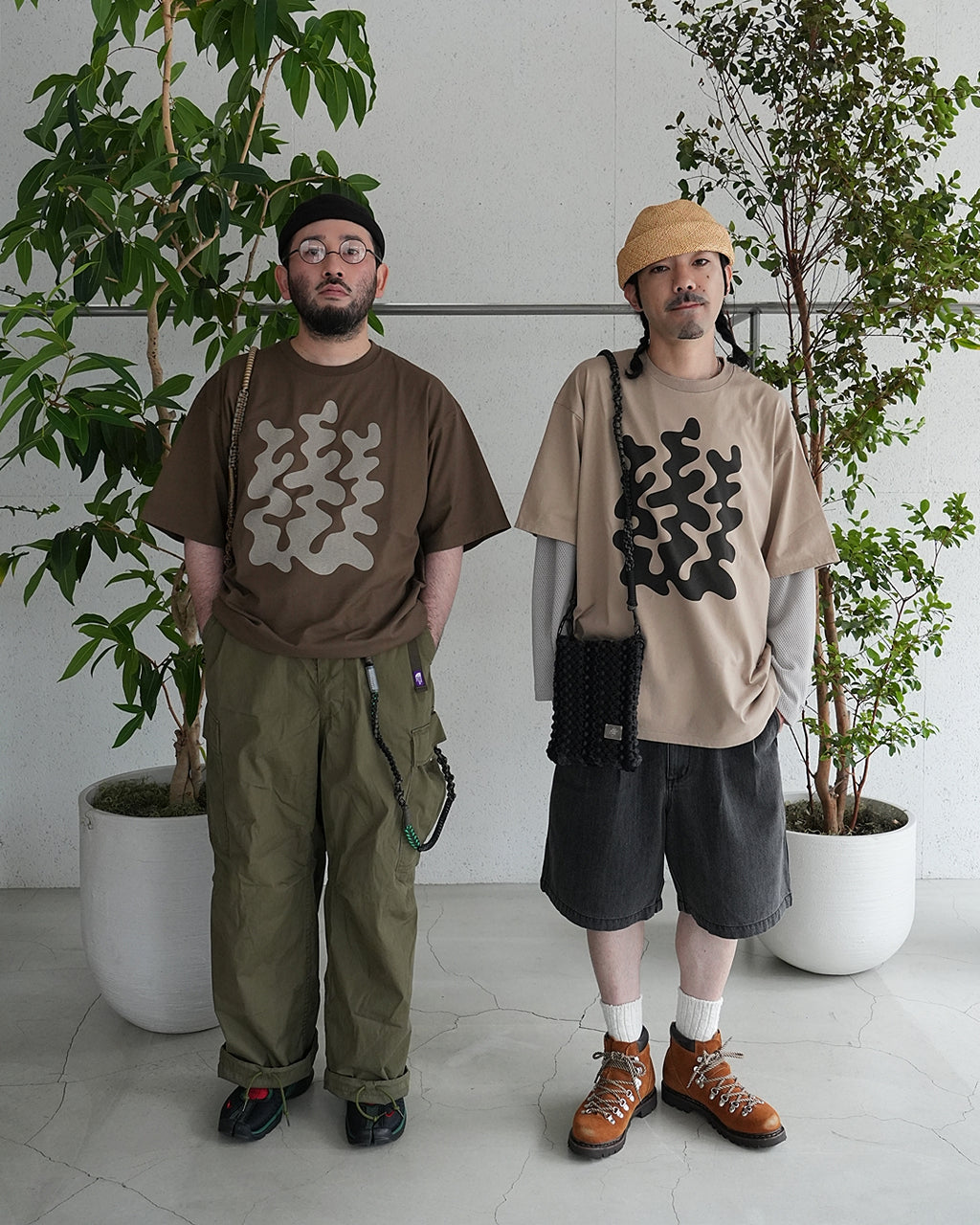 nanamica YAMA Graphic Tee