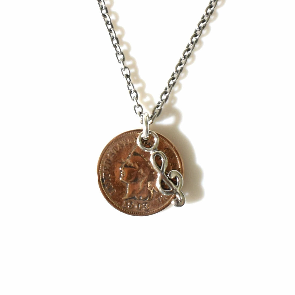 NORTH WORKS Note Necklace N-619