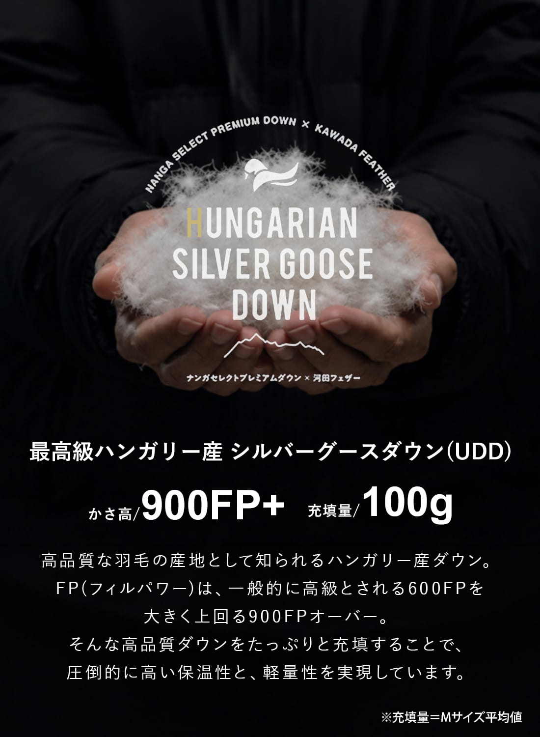 NANGA WHITE LABEL DOWN JACKET