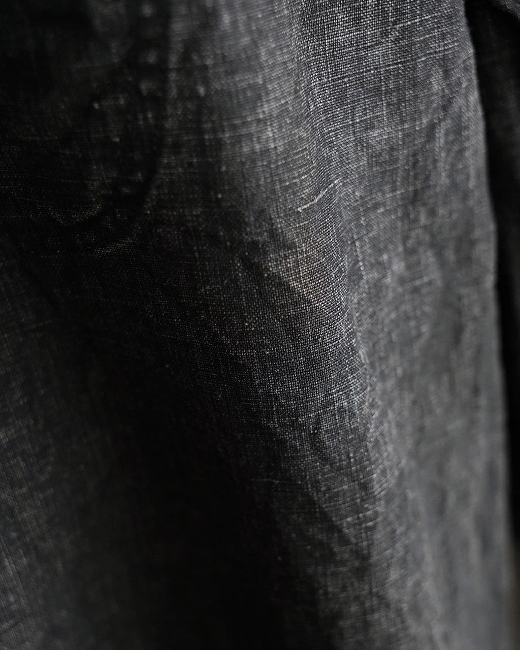 orSlow WWII 40'S NAVY SUMI COATED LINEN UTILITY TROUSERS