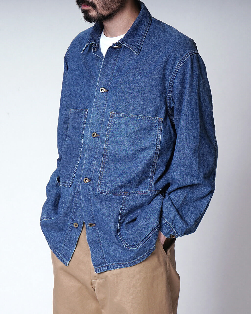 orSlow DENIM UTILITY COVERALL